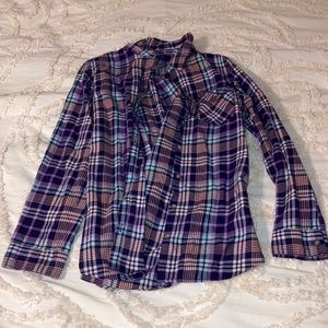 Cat&Jack purple flannel